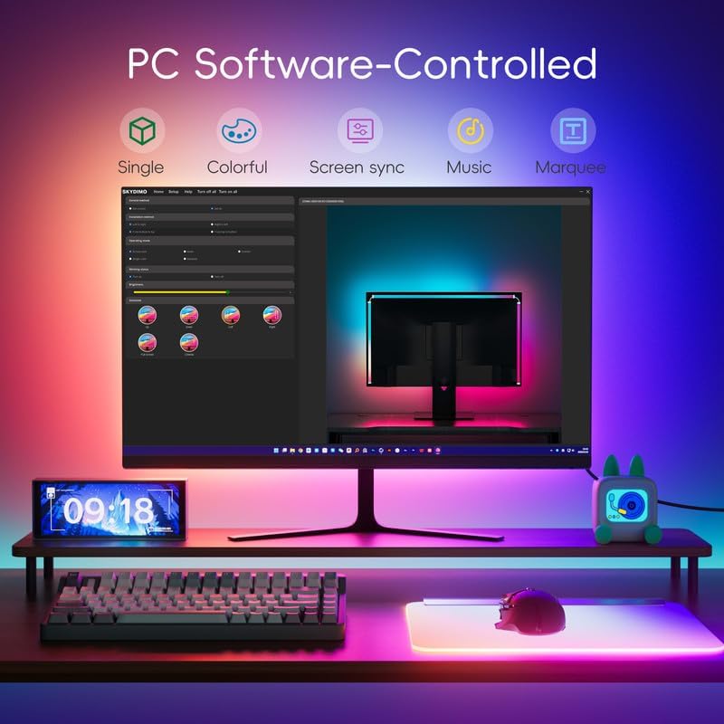 ZEXOA RGB LED Monitor Backlight with PC Screen Sync